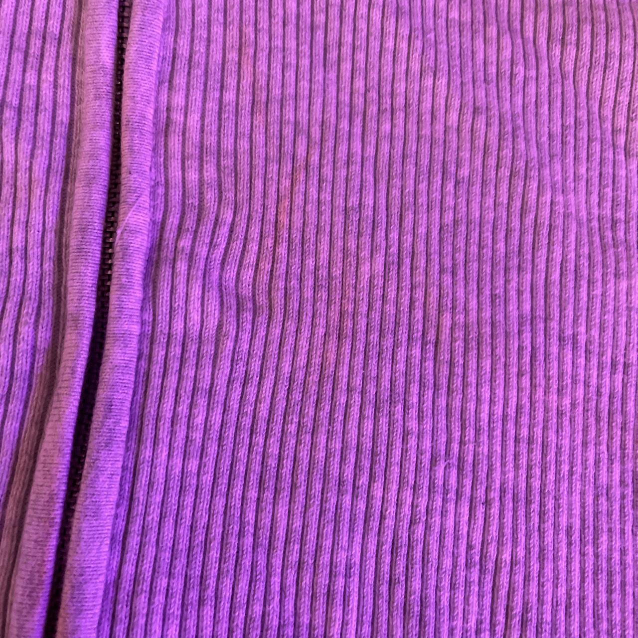 brandy Melville, gray zip up minor stain on the... Depop