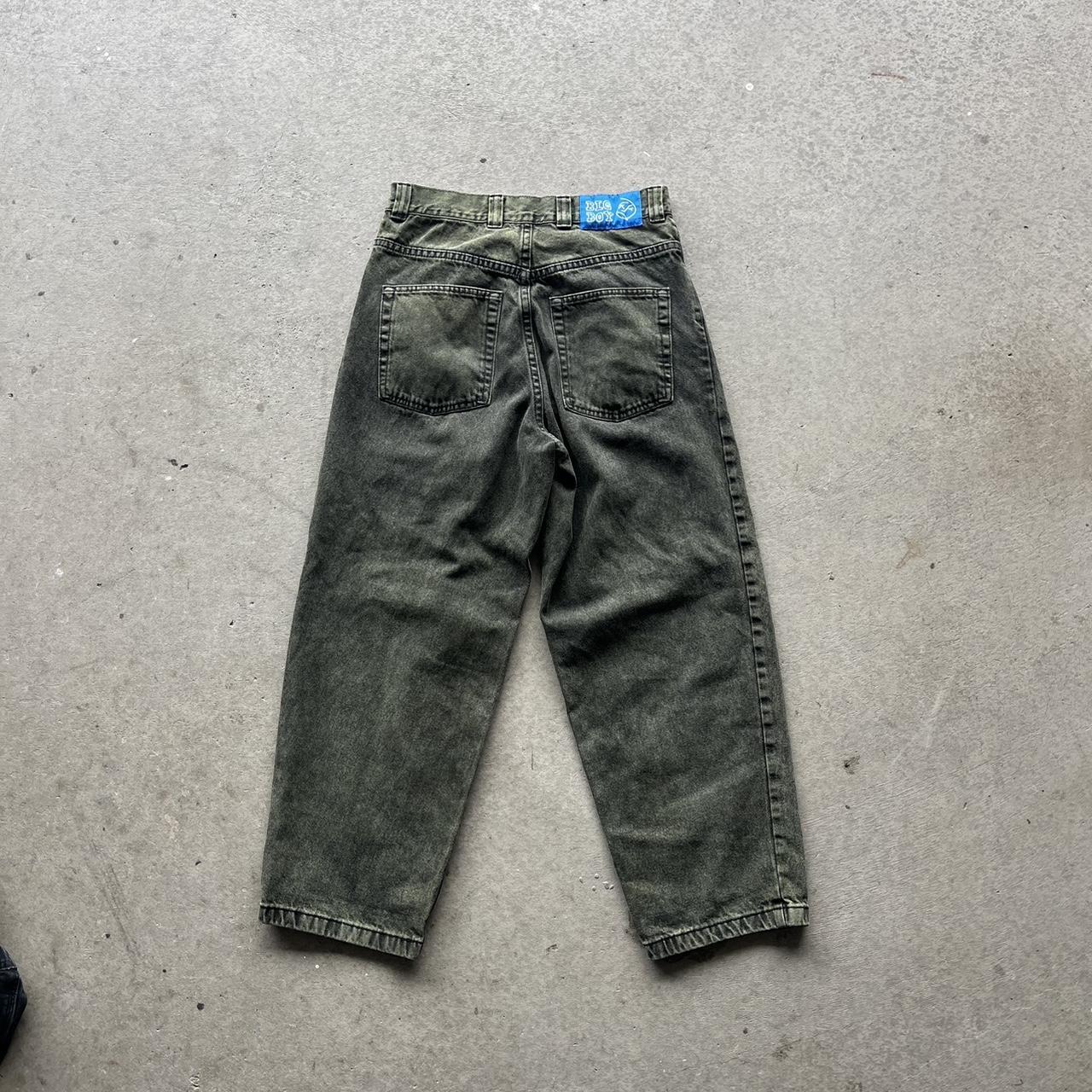 Polar Big Boy Green/Black Size XS Small Bleach... - Depop