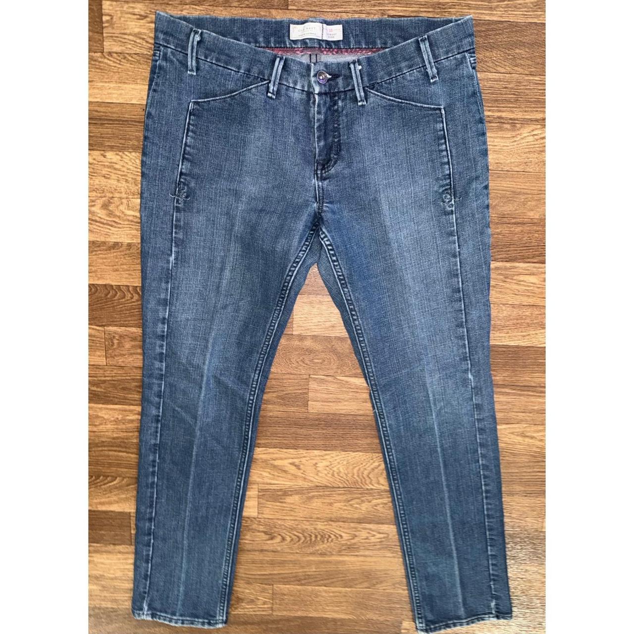 Preloved Women's Low rise Embellished Jeans Blue 12 – Old Navy
