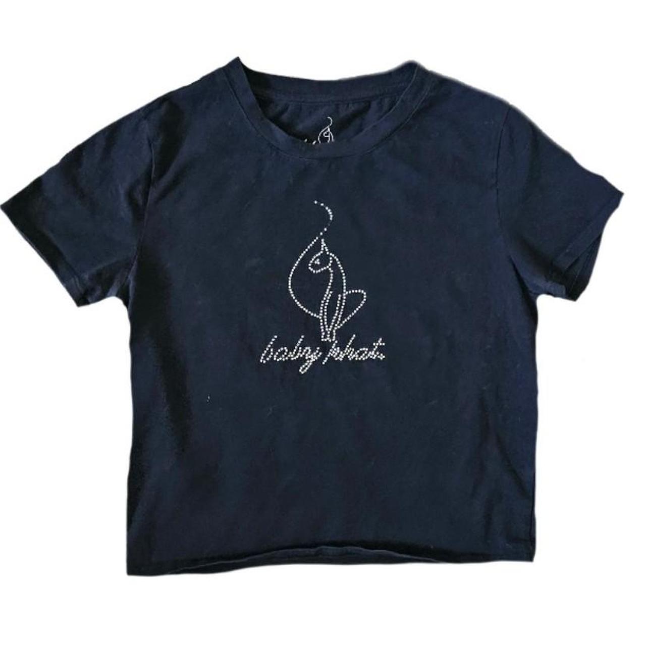 トップス BEP OG RHINESTONE BABY TEE LIGHT GRAY BEP OG RHINESTONE BABY TEE LIGHT GRAY – BlackEyePatch
