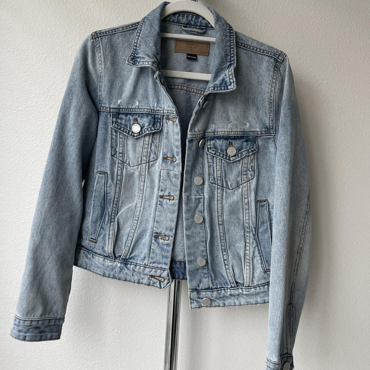 Blank NYC Women's Blue Jacket | Depop