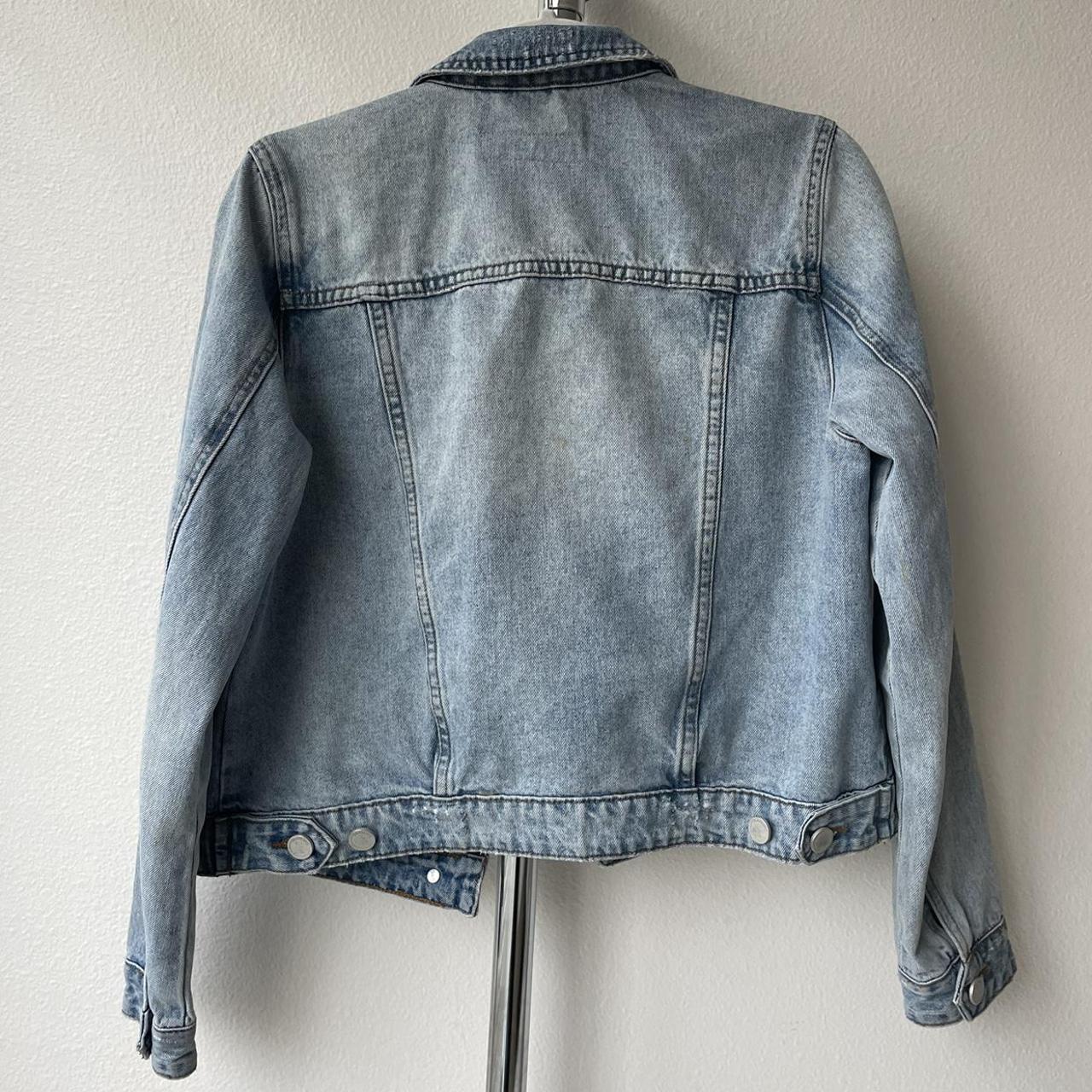 Blank NYC Women's Blue Jacket | Depop