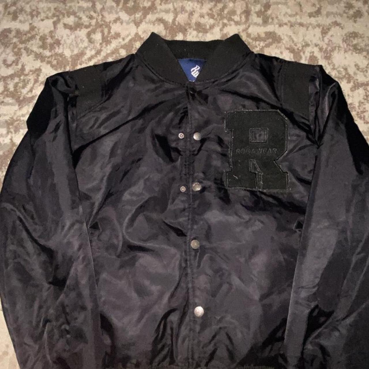 Black 2000s rocawear jacket - Depop