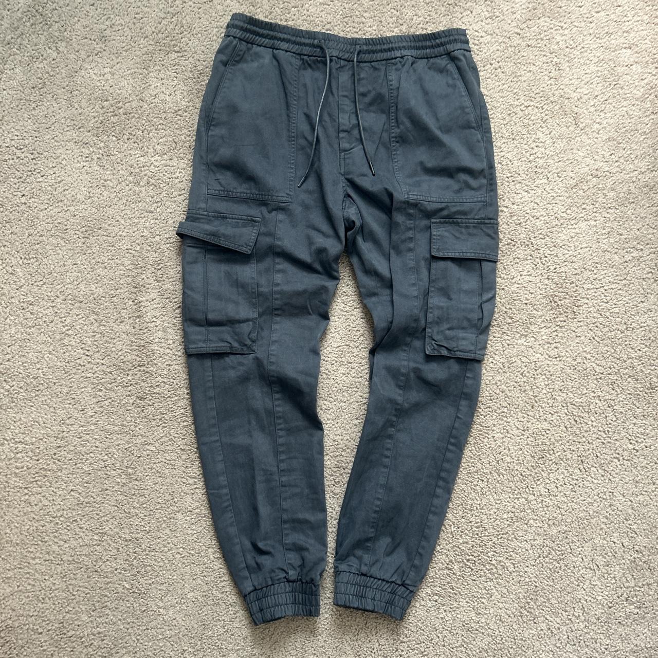 Juun.J Men's Grey Trousers | Depop