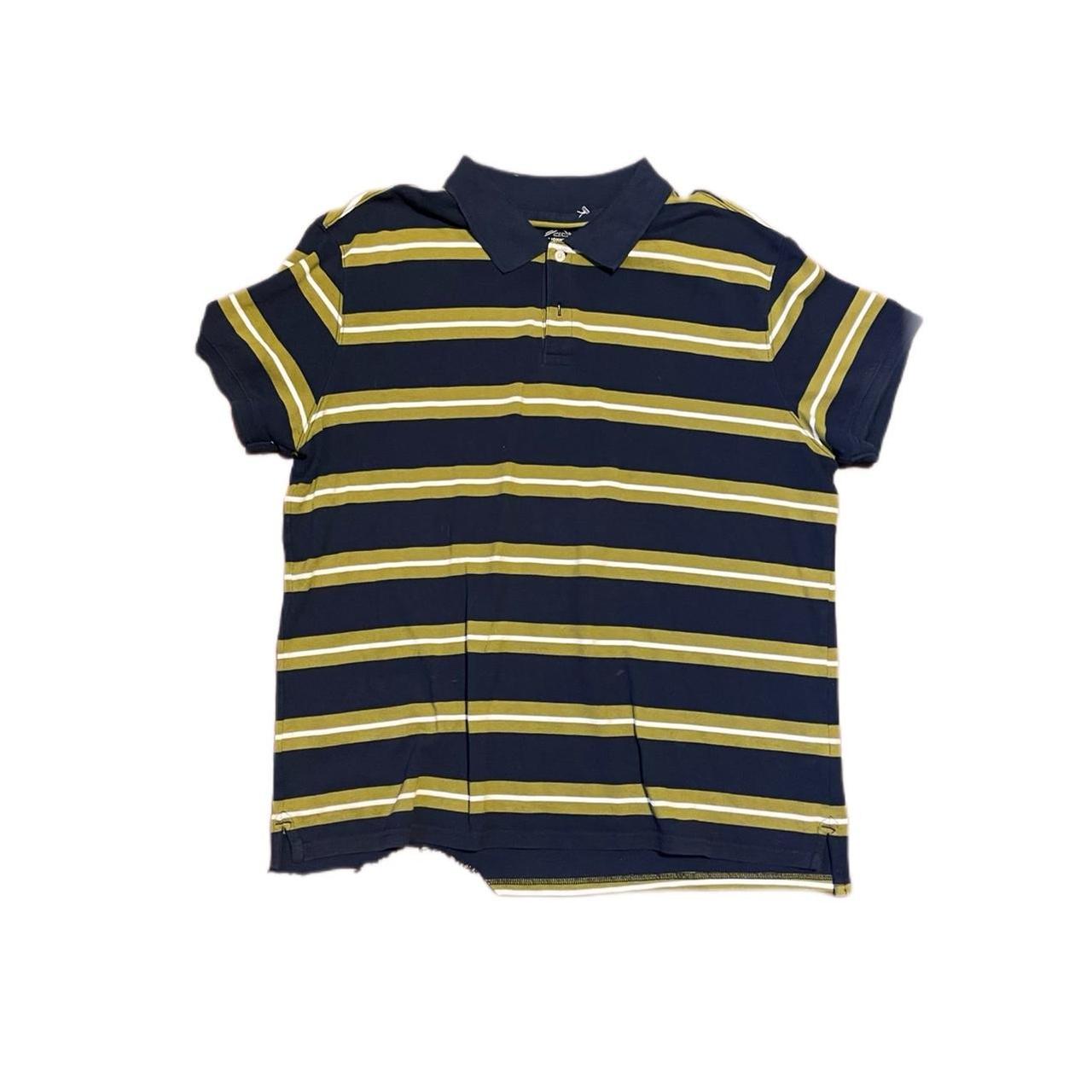 Vintage polo striped shirt worn by mile wazowski Depop