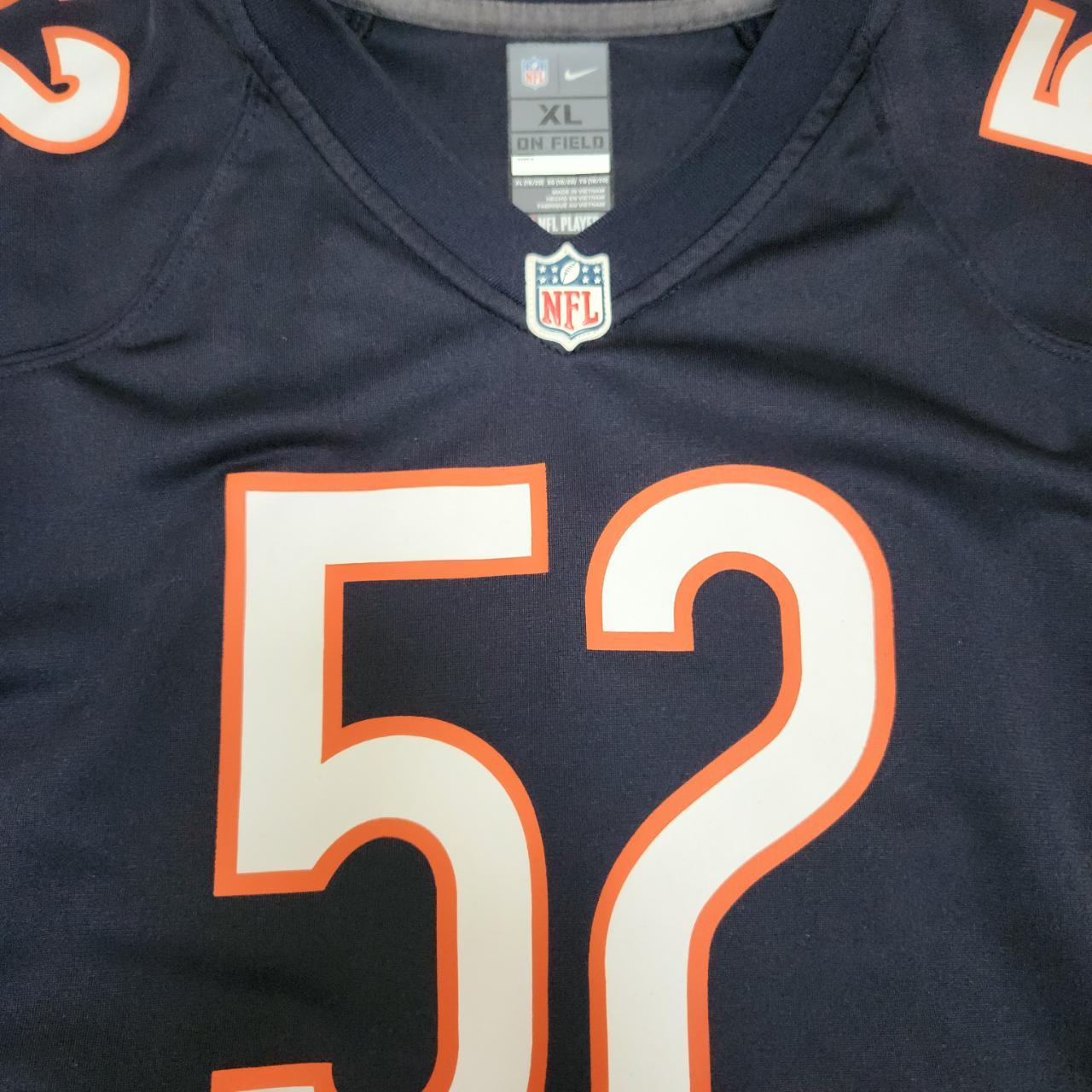 Youth Nike Khalil Mack Navy Chicago Bears Game Jersey