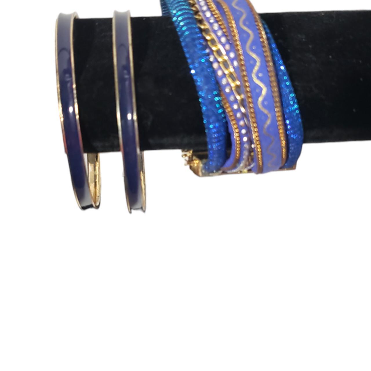 Blue az fashion bangle