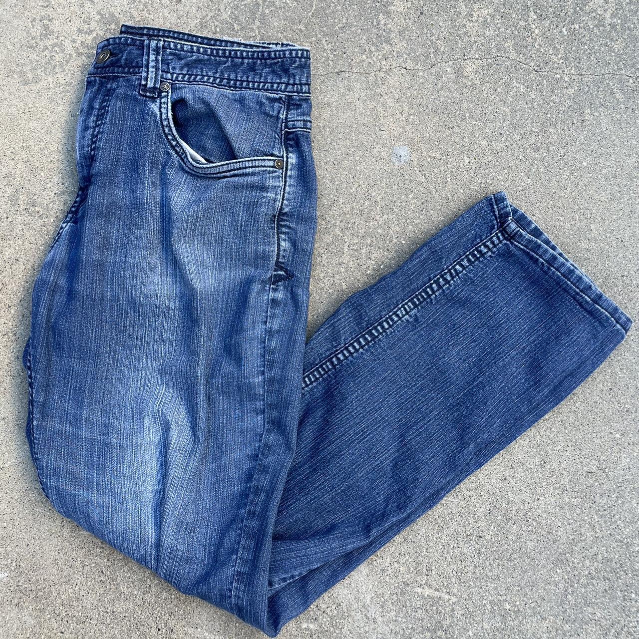 PrAna Men's Blue Jeans Depop