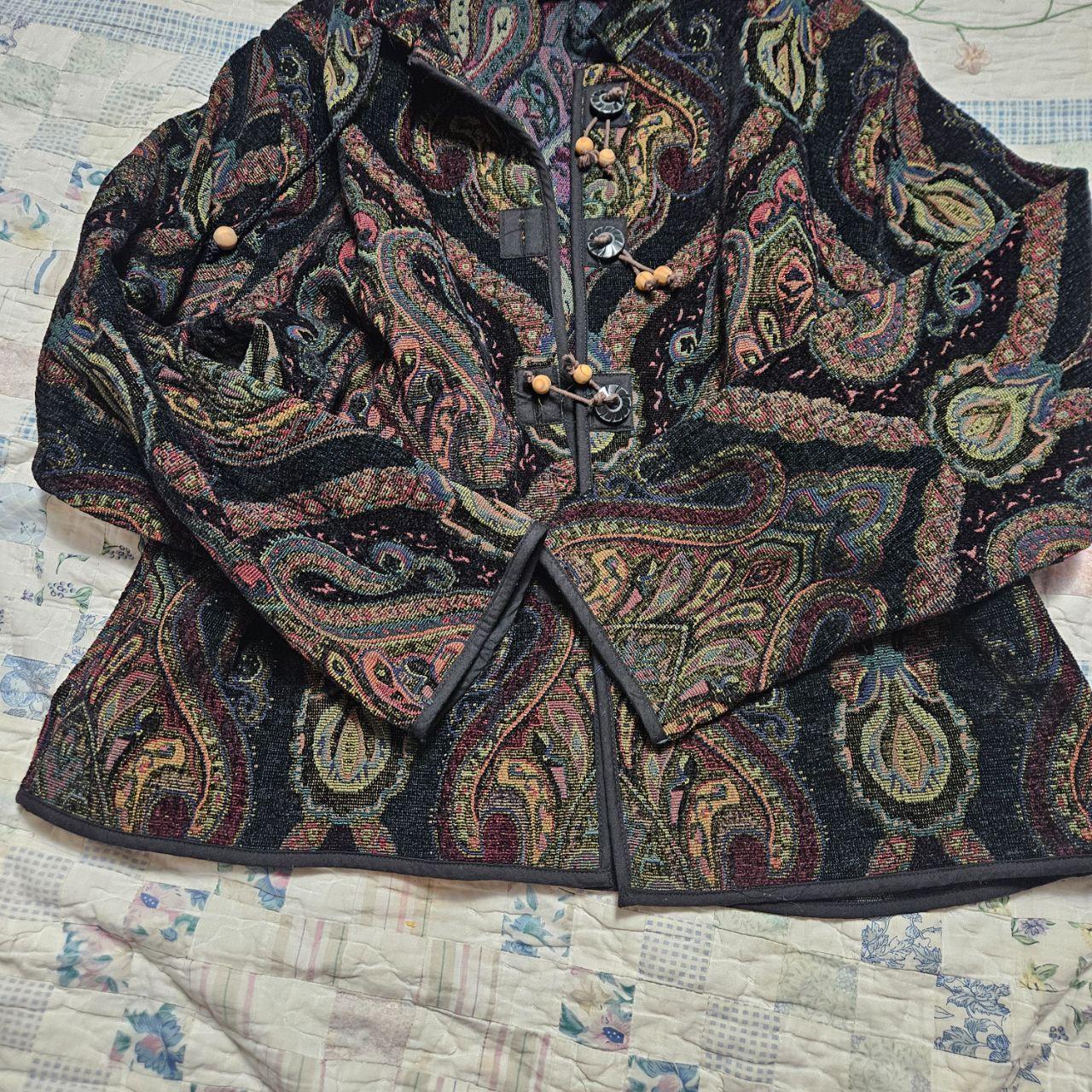 Source Unknown Women's Coat - Multi/Black - M – V… - image 6