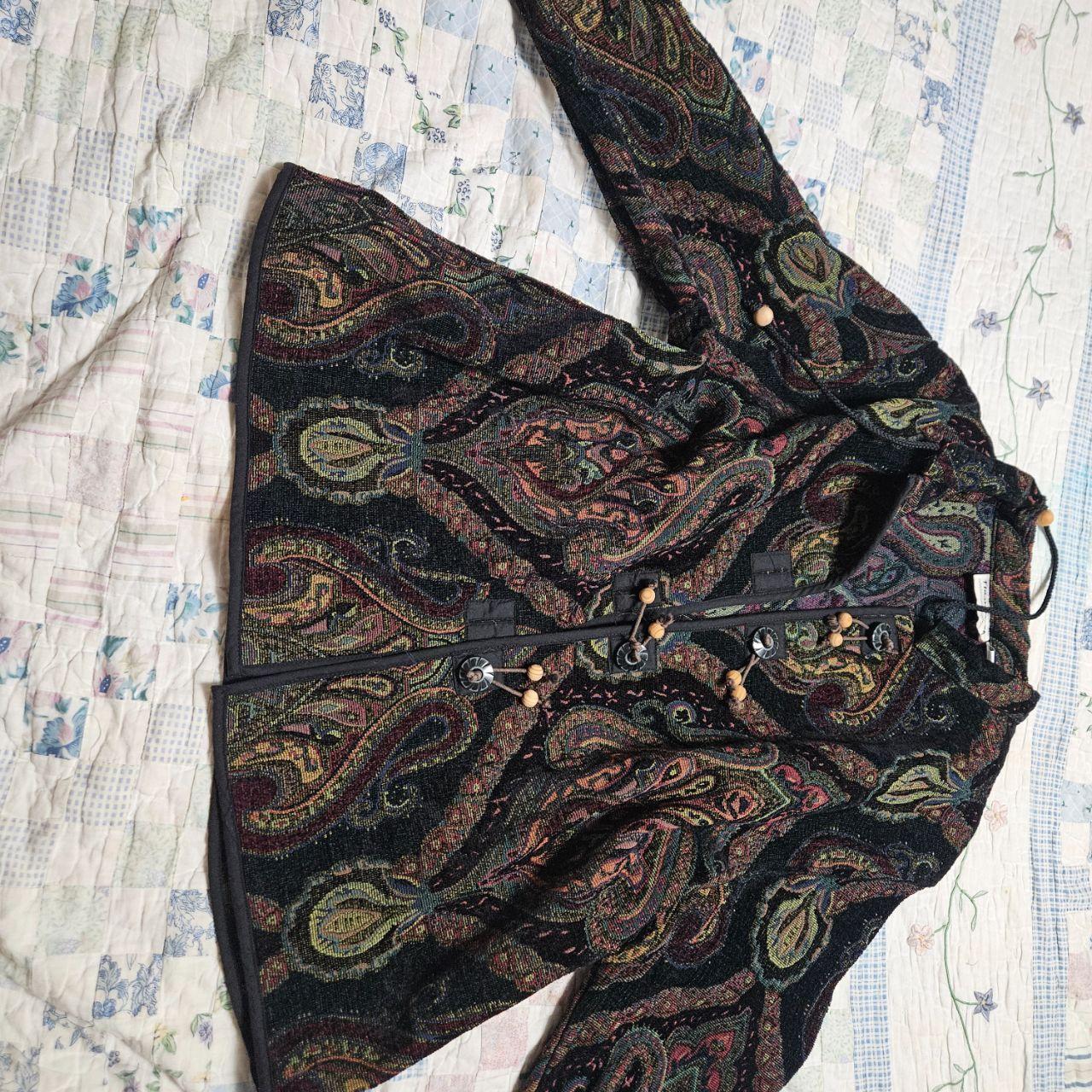 Source Unknown Women's Coat - Multi/Black - M – V… - image 5