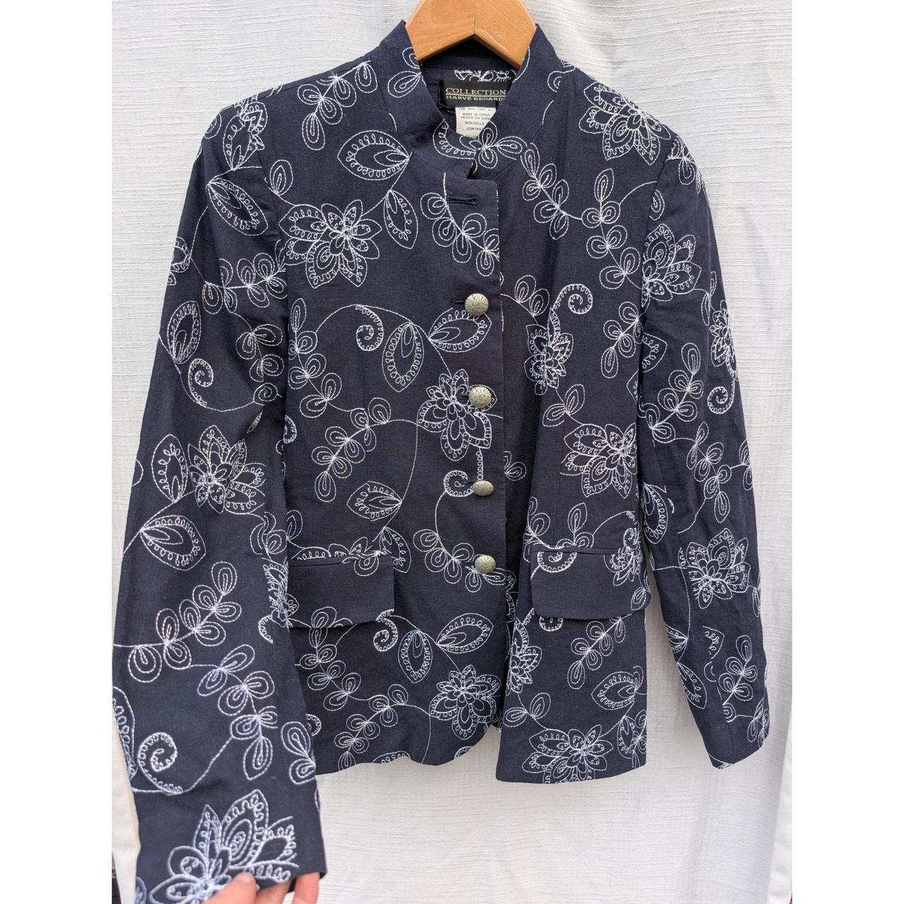 Source Unknown Women's Tailored jacket - Blue - 8… - image 1