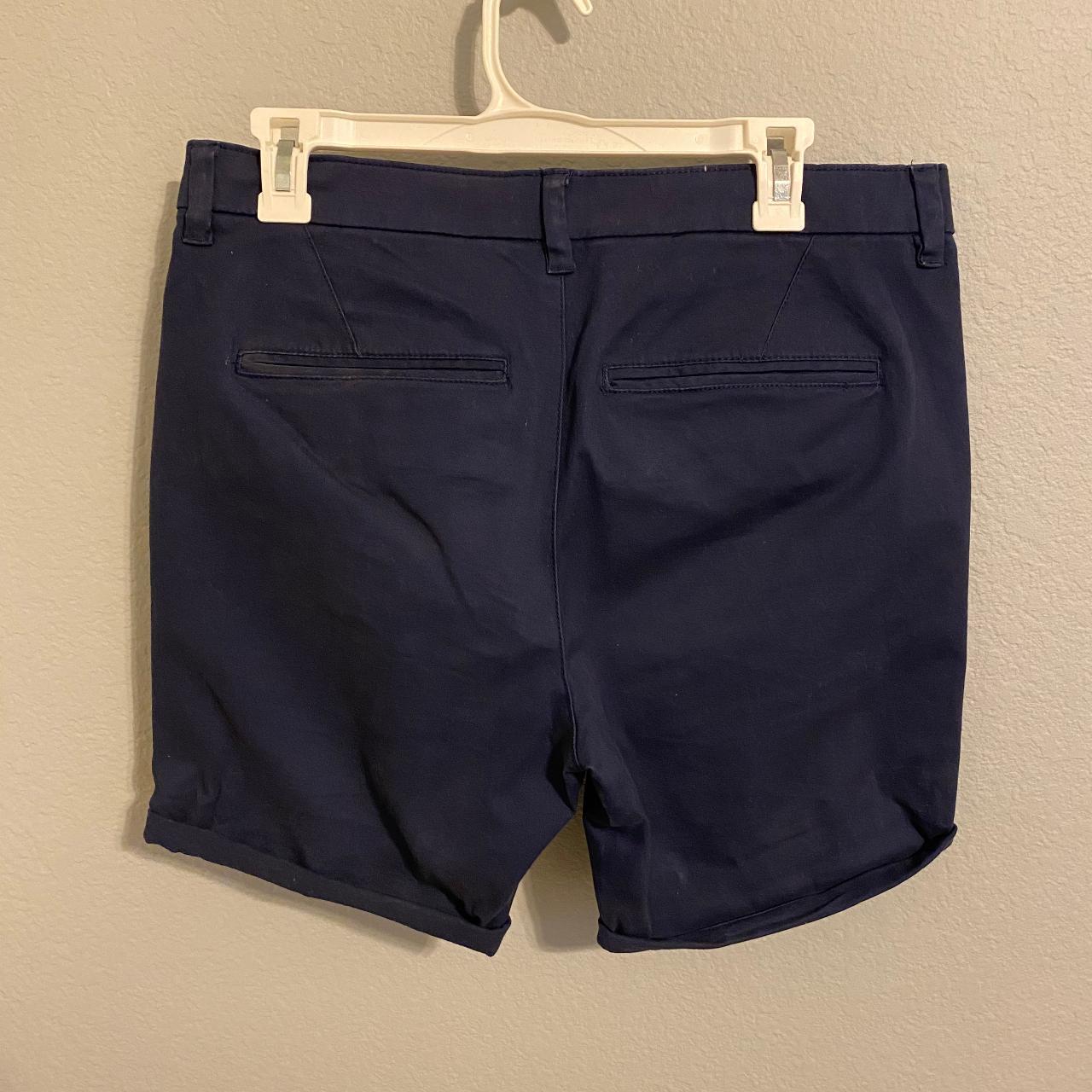 Topman Men's Navy Shorts | Depop