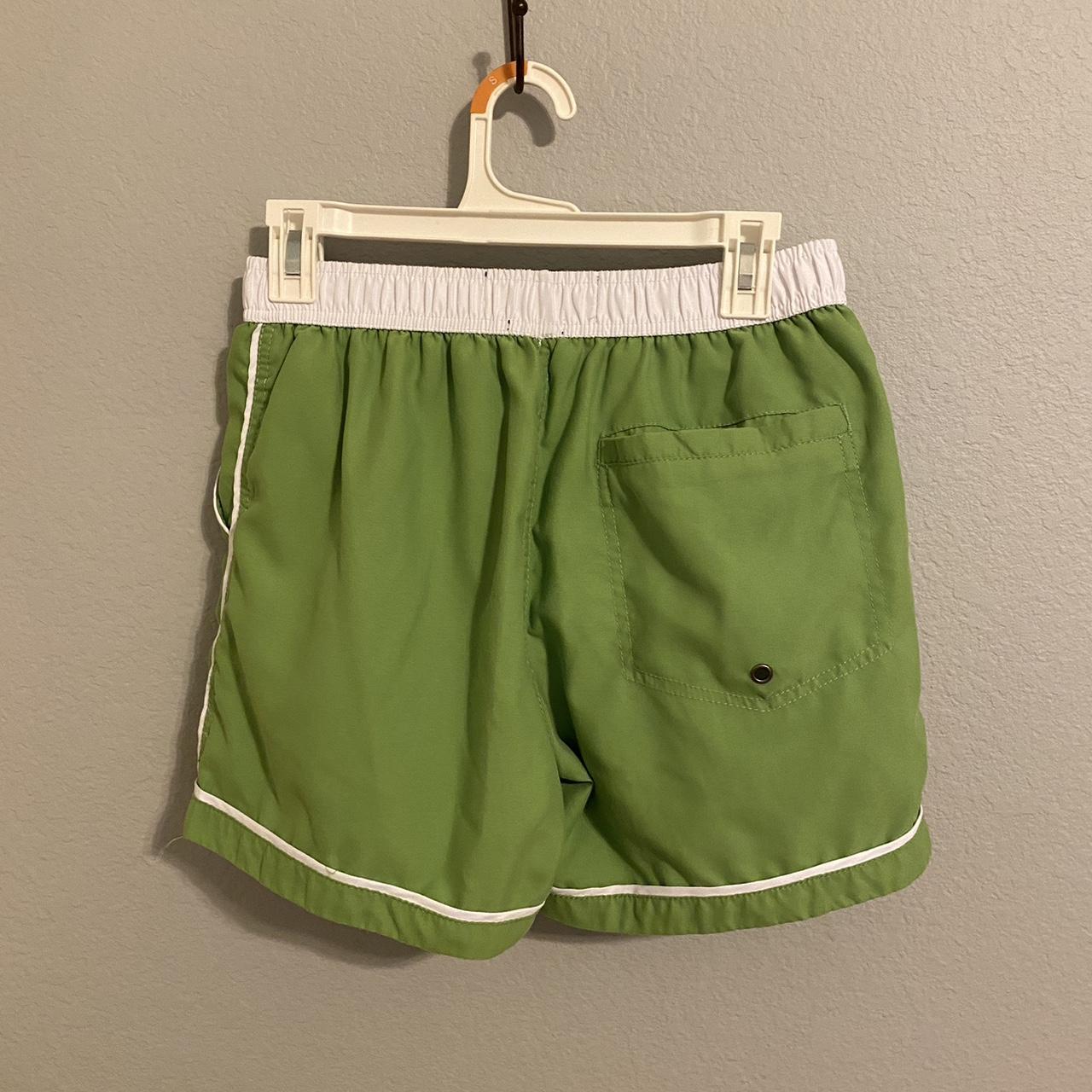 Native Youth Men's Green and White Swim-briefs-shorts (5)