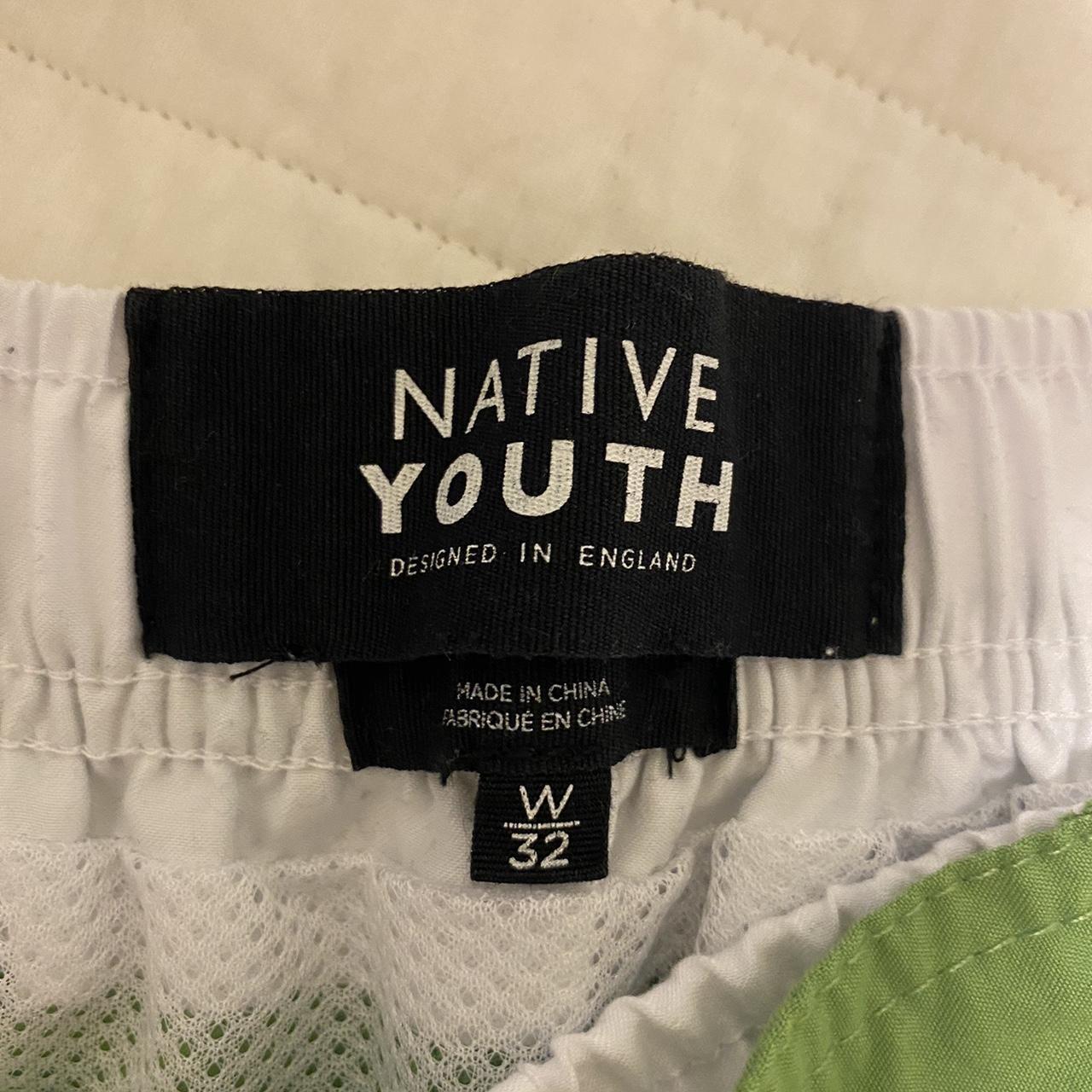 Native Youth Men's Green and White Swim-briefs-shorts (6)