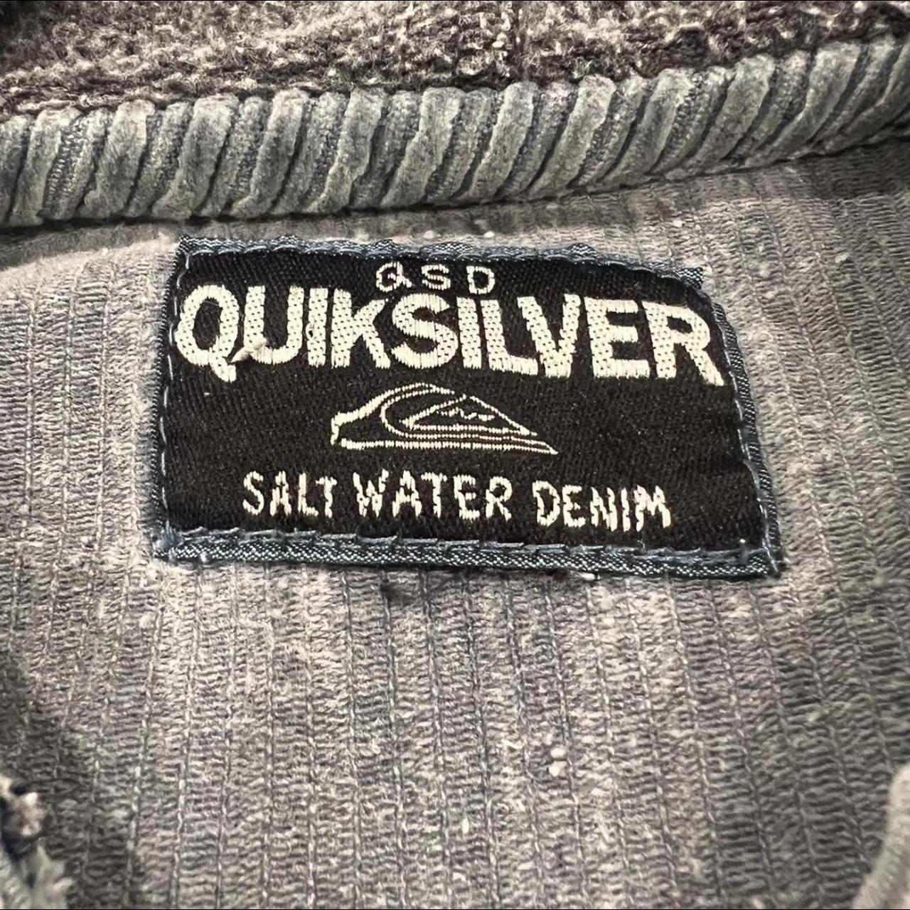 Quiksilver Men's Grey Jacket Depop