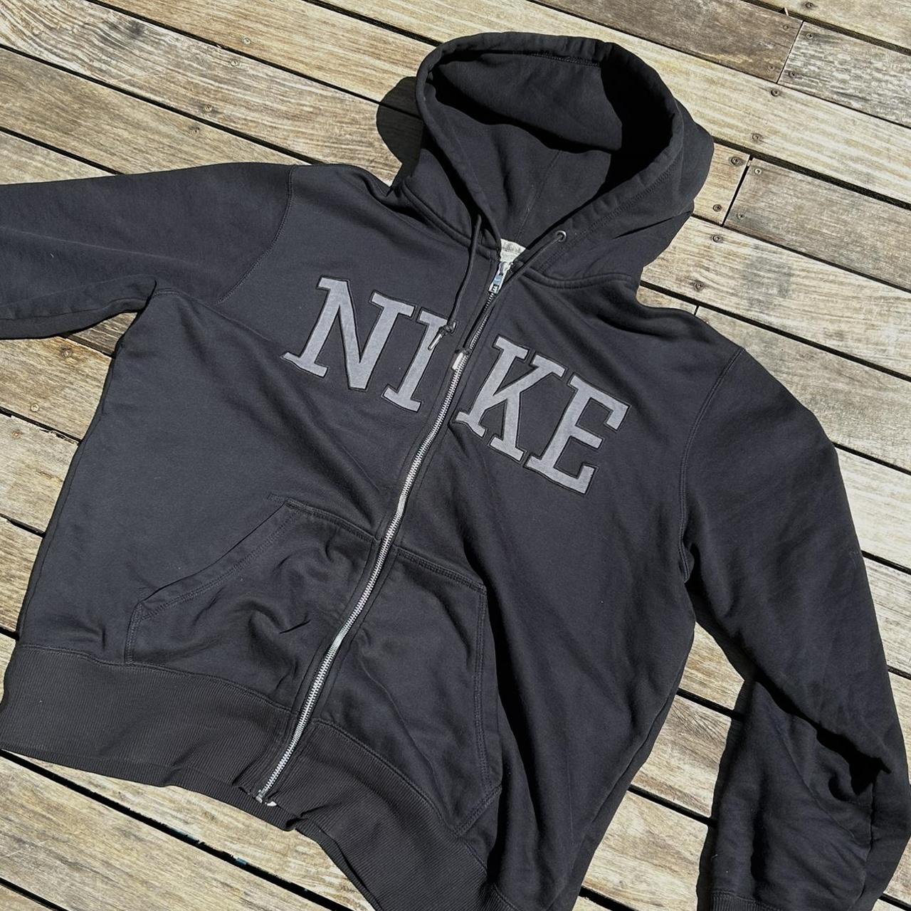 oversized nike zip up hoodie