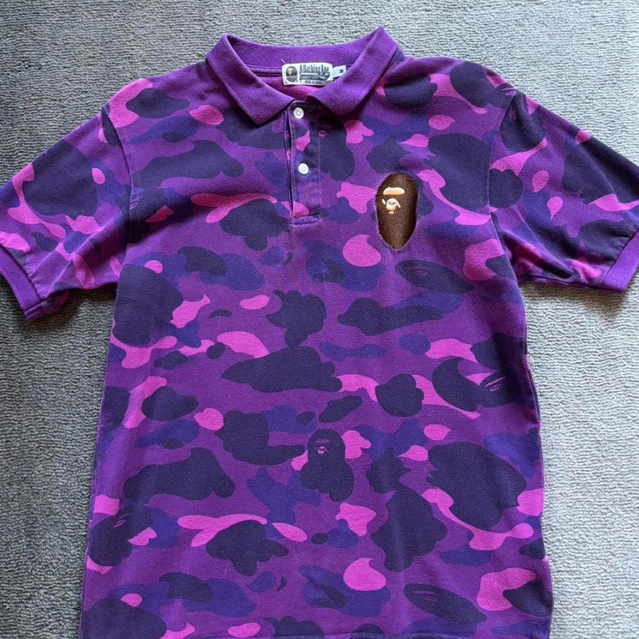 Bape polo A bathing ape polo Size M but is a size... - Depop