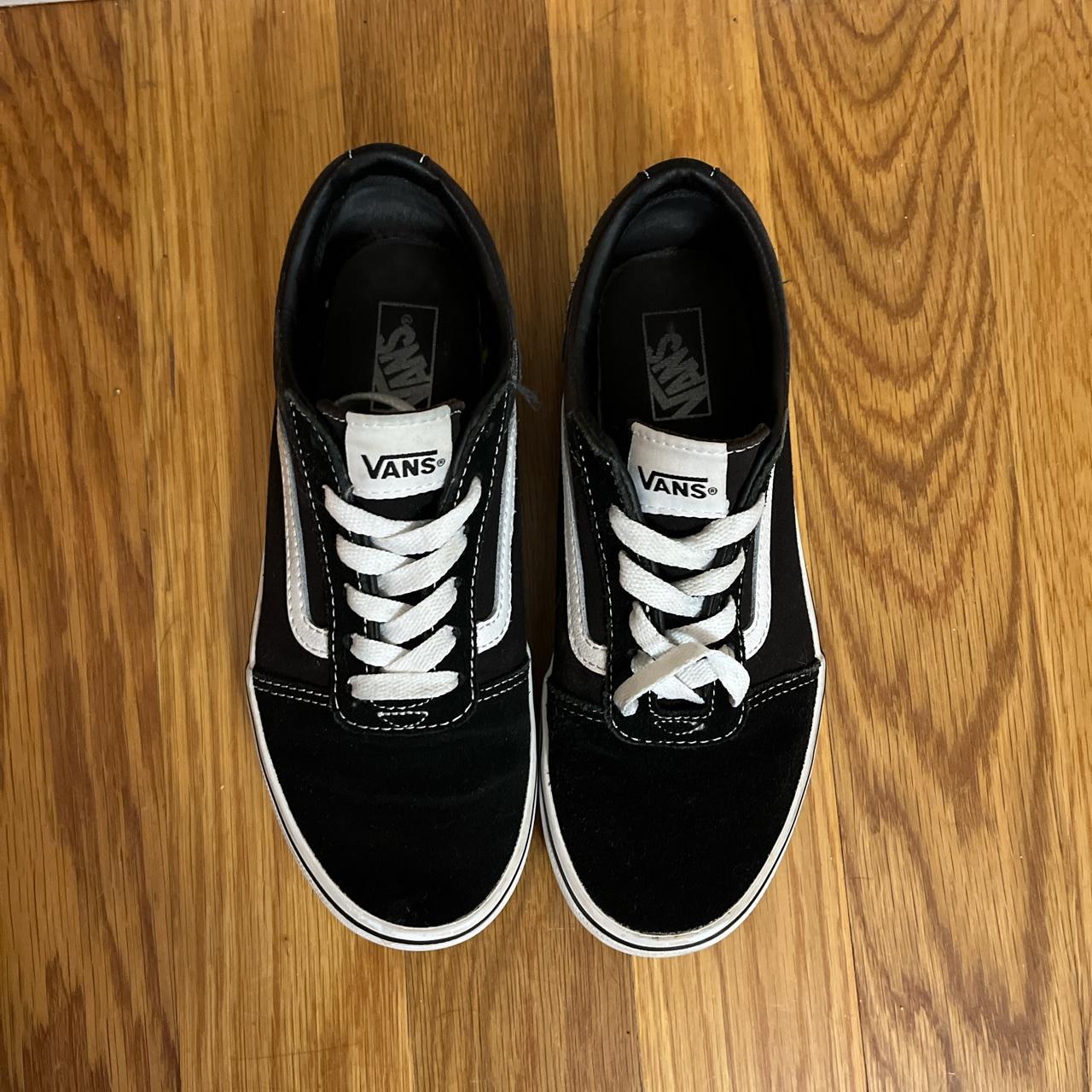 Black 2025 vans 4.5