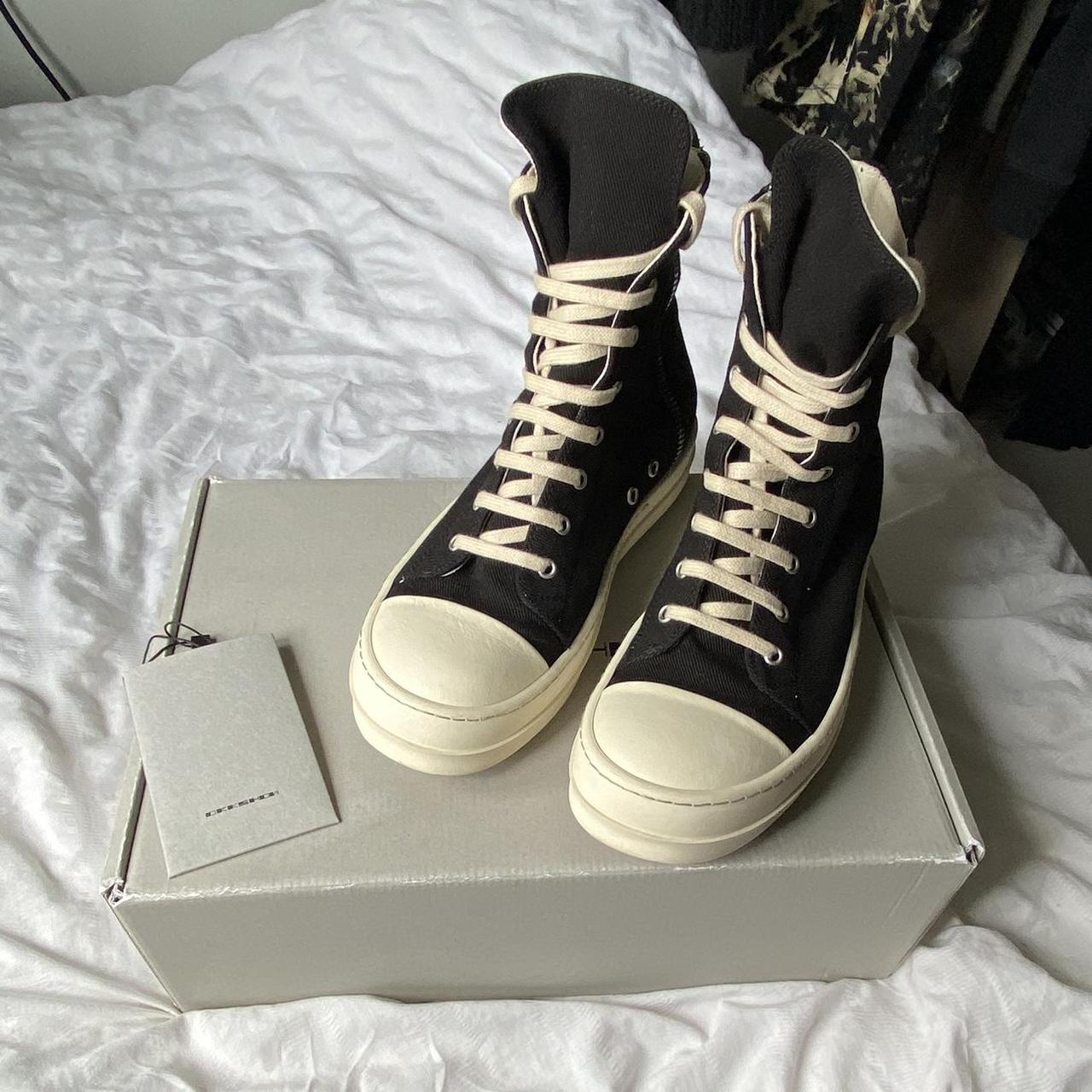 Rick Owens Ramones ~AUTHENTIC! FARFETCH receipts... - Depop