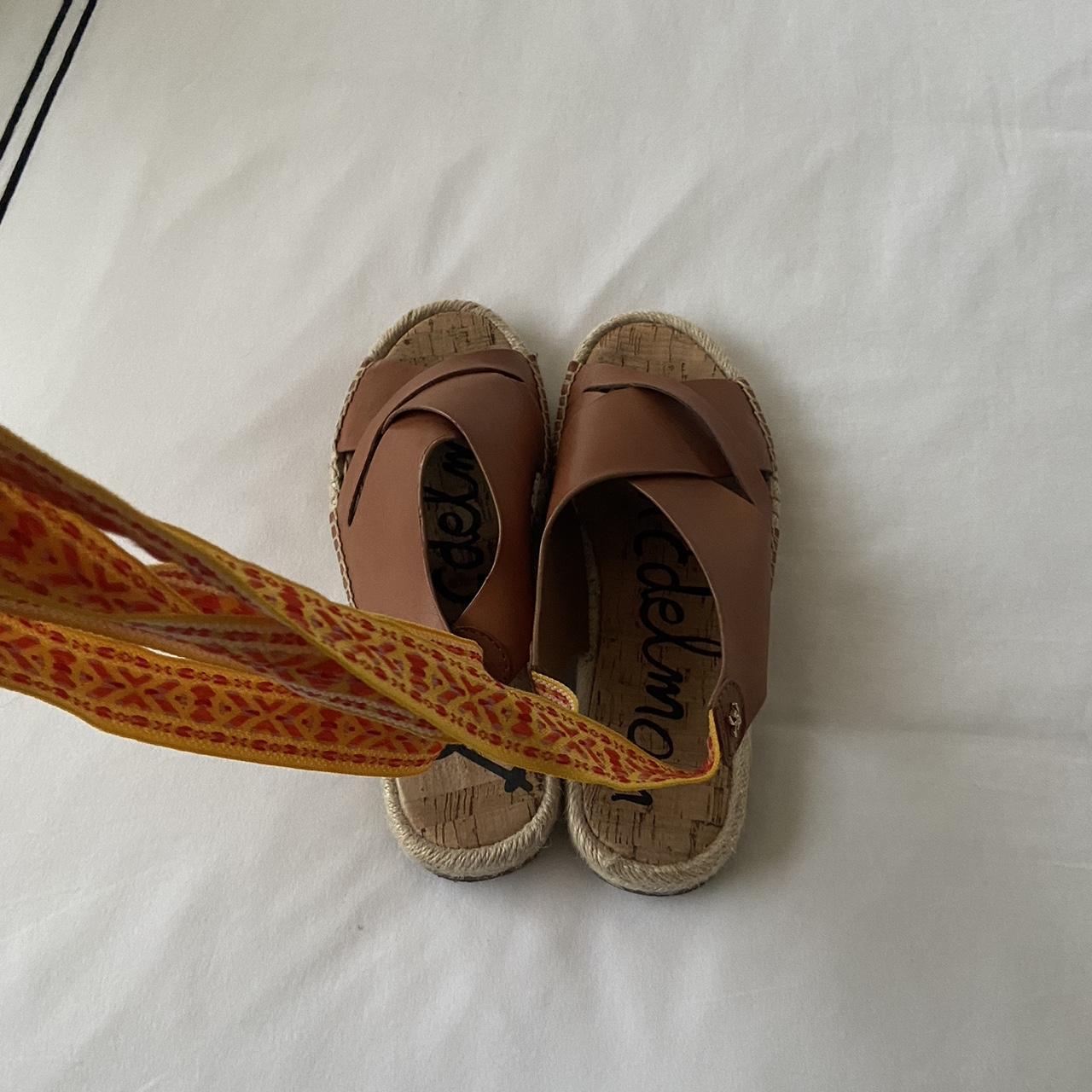 Sam Edelman Alisha Tie Slingback Espadrille Size 5 Depop