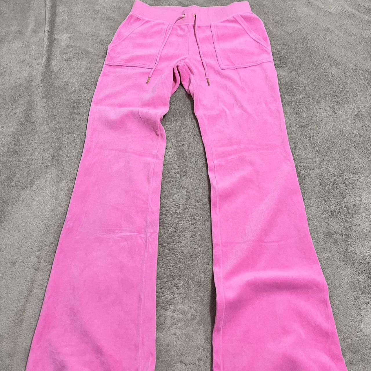 Juicy Couture Women's Pink Joggers-tracksuits | Depop