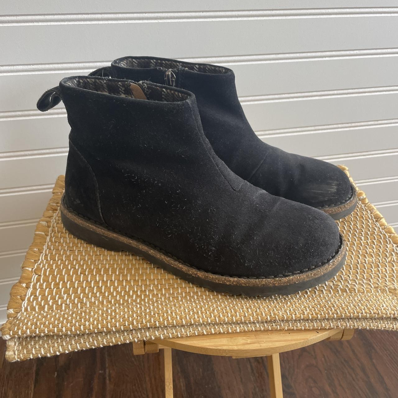 Birkenstock Melrose Black Suede boots size 37 Water Depop