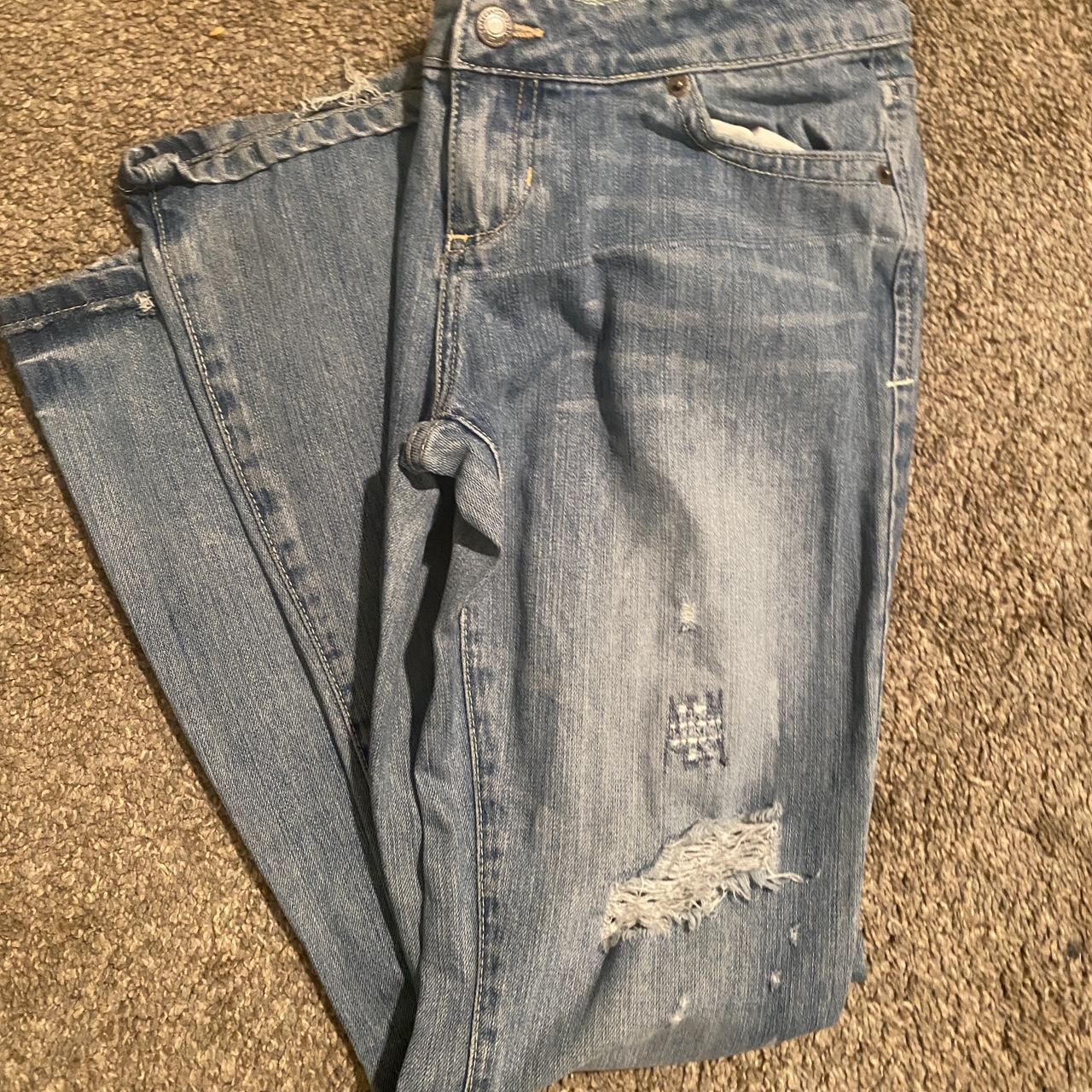 Vintage aero postale Size 26 Low rise length is... - Depop