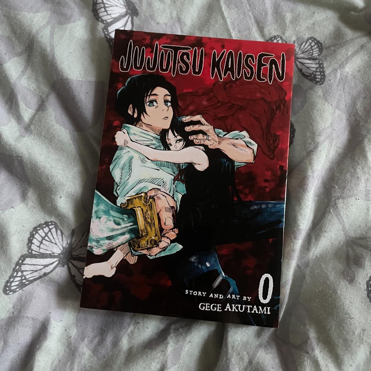 jujutsu kaisen 0 manga book great condition will be... Depop