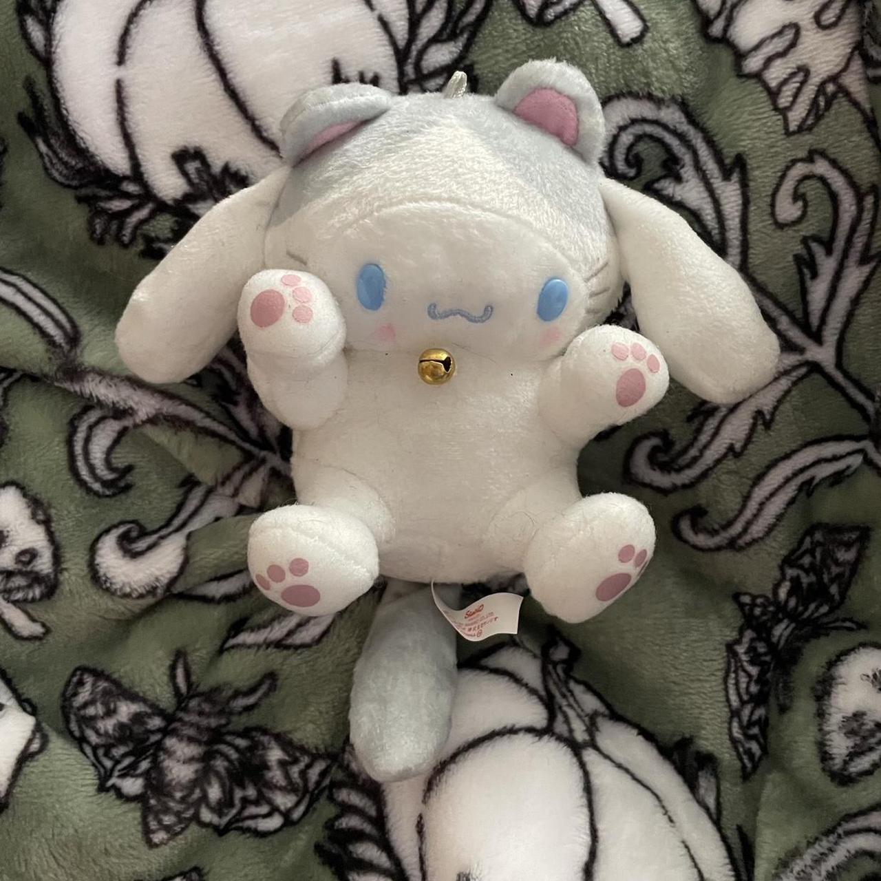 Small sanrio official cinnamoroll cat plush with... - Depop