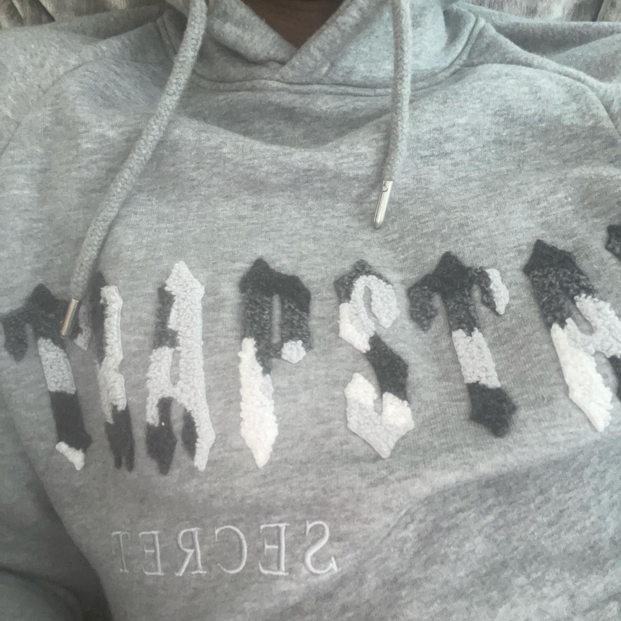 Grey black trapstar camo tracksuit Xs fits... Depop