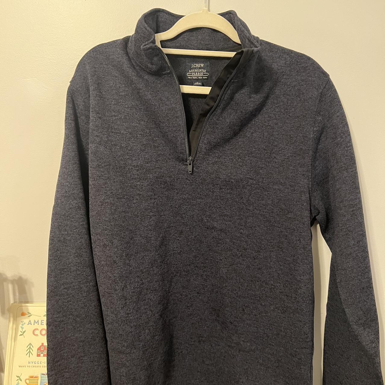 J crew discount men's quarter zip