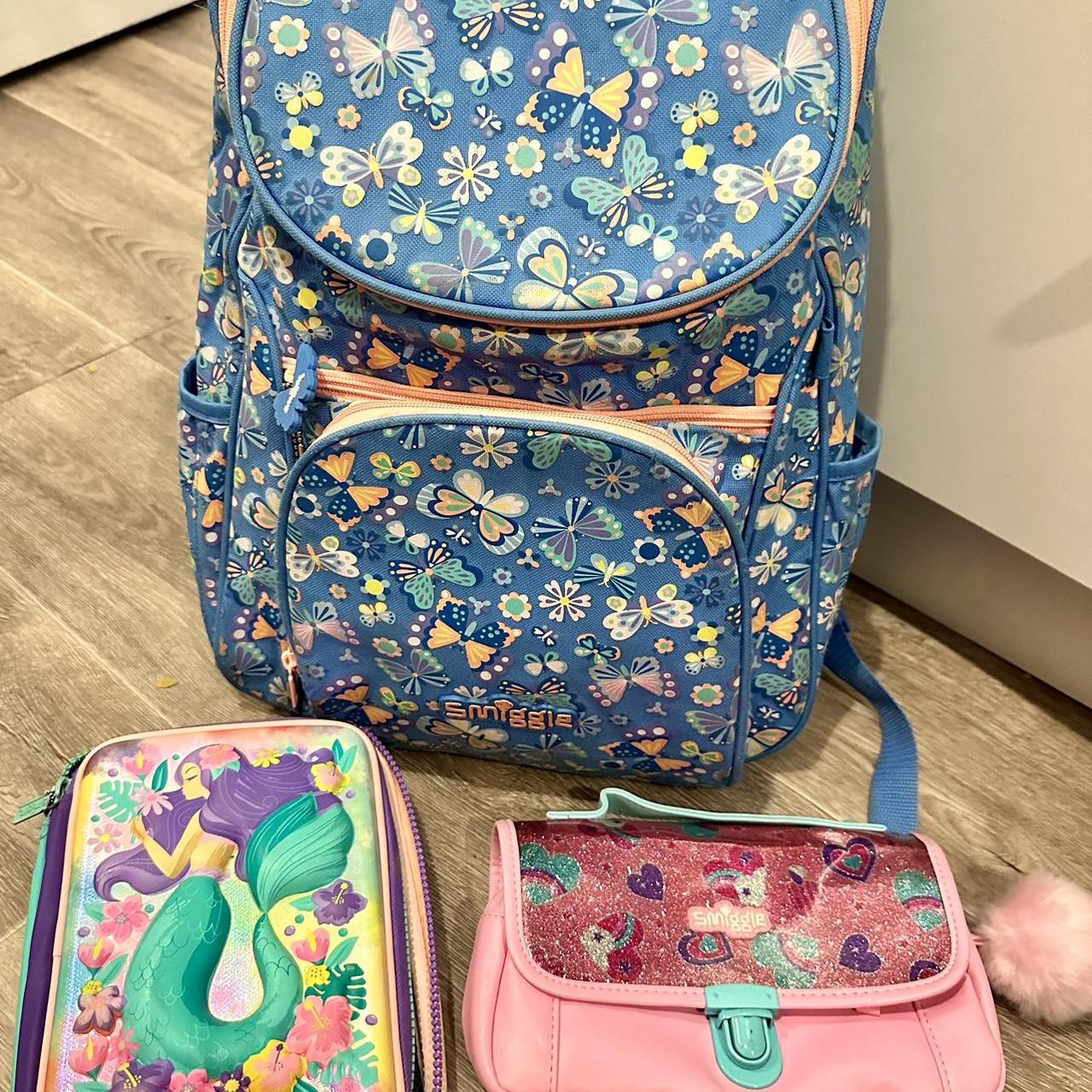 Smiggles bundle. Back pack might need a wash but has. Depop