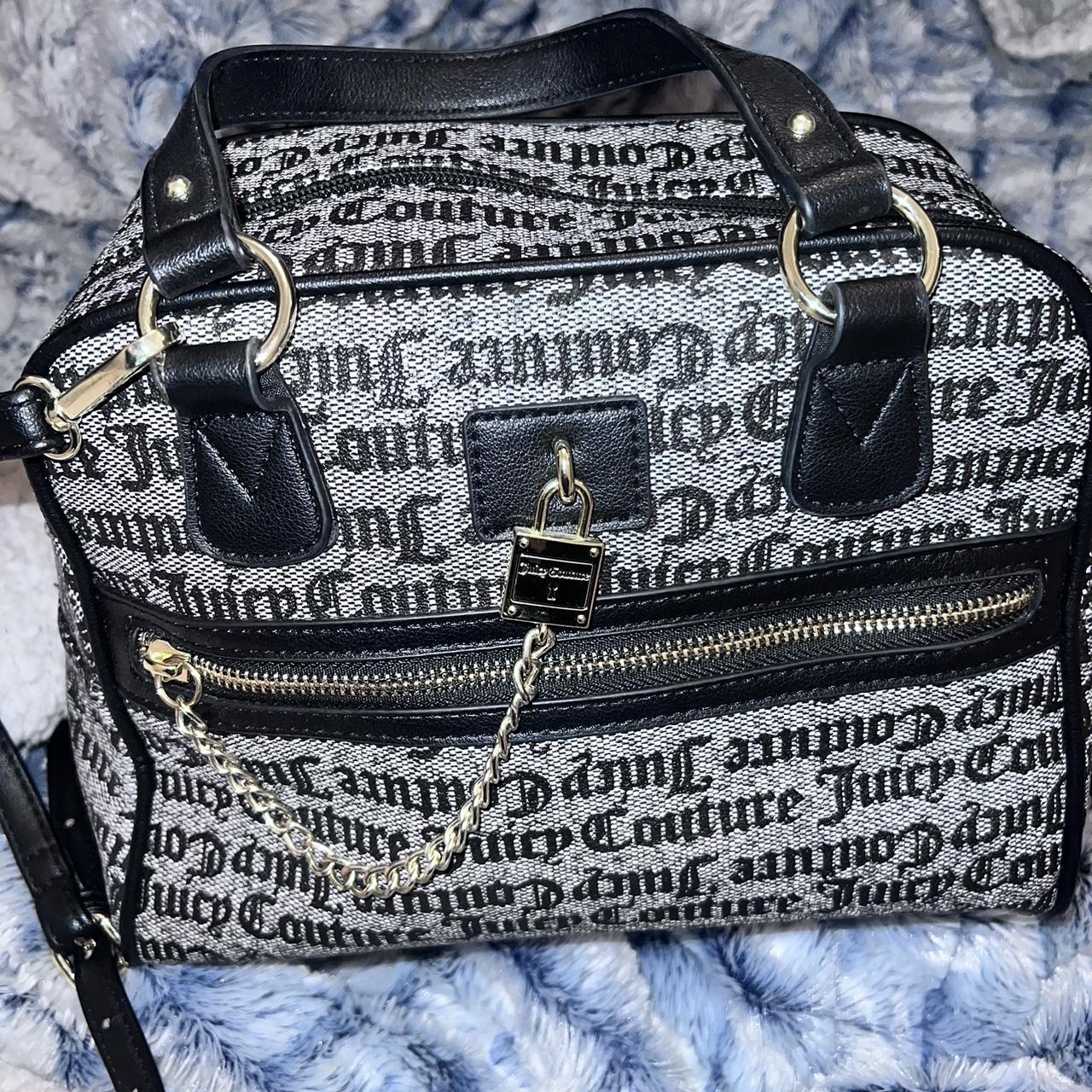 Juicy Couture | Bags | Juicy Couture Black Velvet Handbag | Poshmark