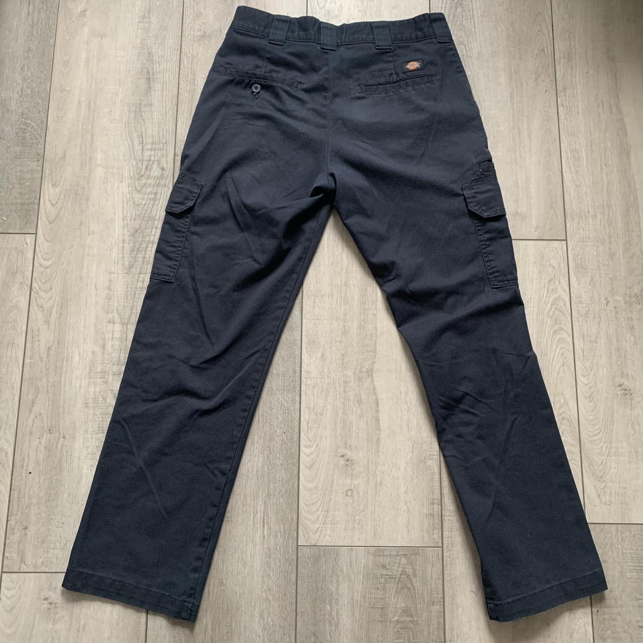 Navy Blue Dickies Cargo Pants Size 32x32 Cargo Depop