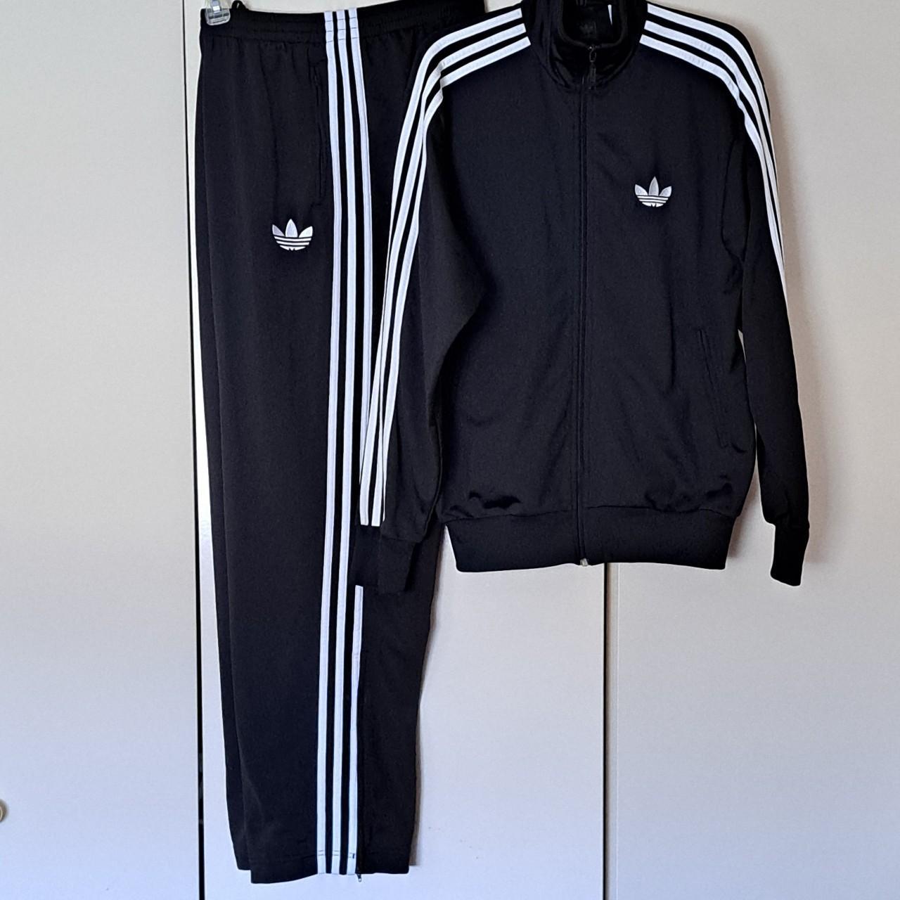 Men's Adidas Superstar SST Tracksuit Size XXL Black... - Depop