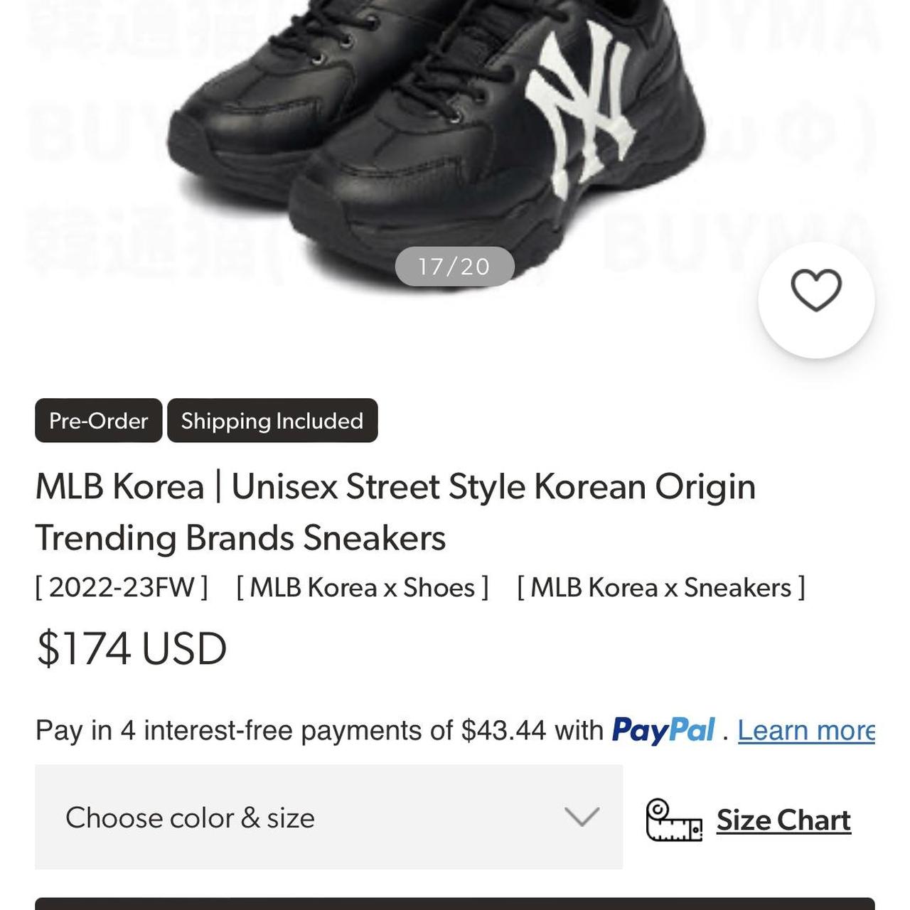 MLB Korea Women Sneakers in a really good - Depop