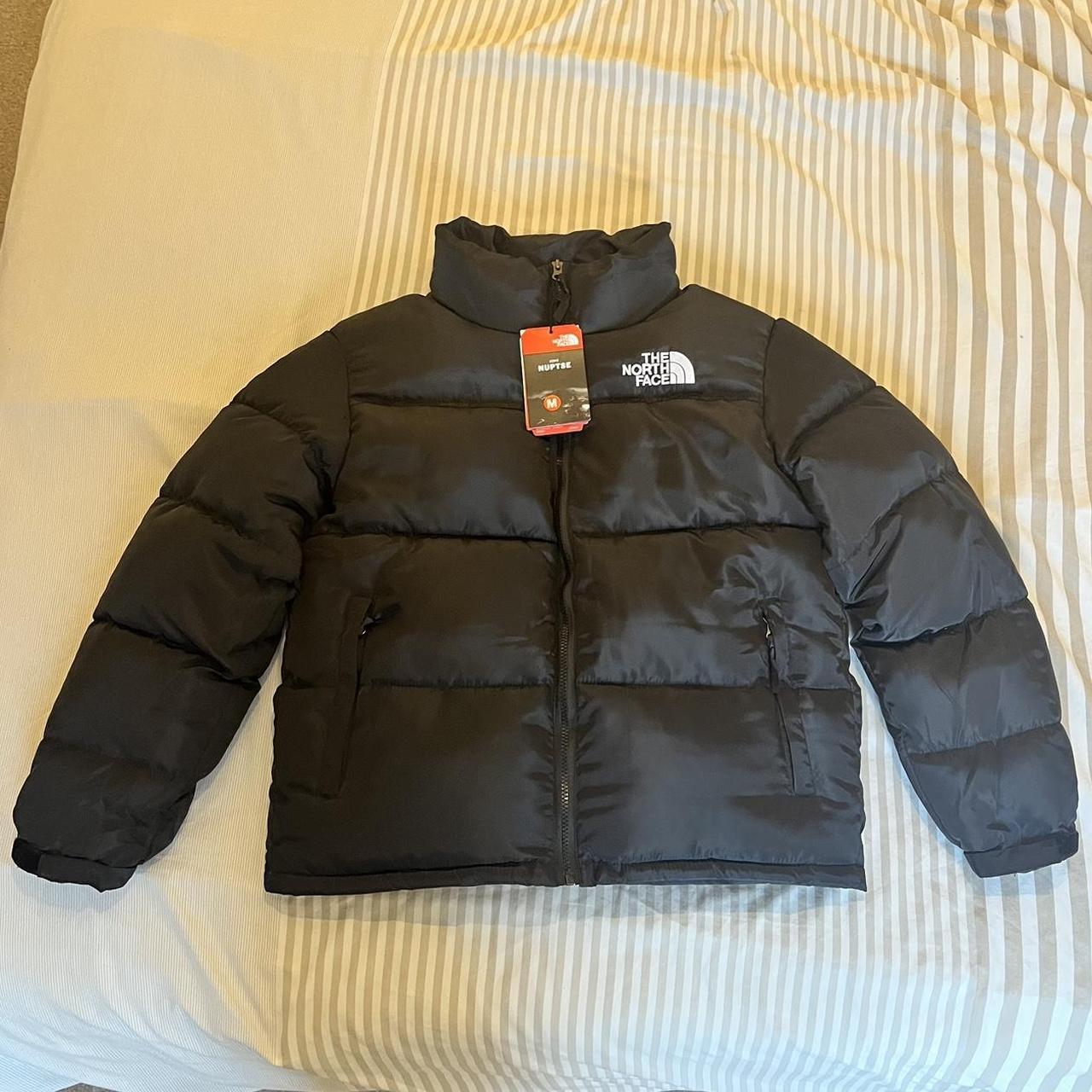 North Face Nupste 700 Coat - Black Size M but fits... - Depop