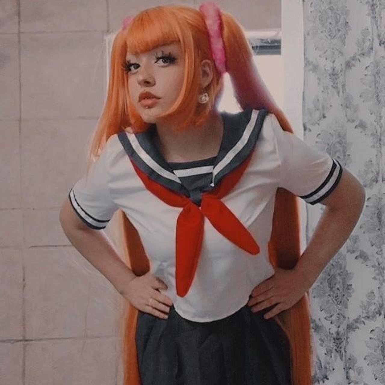 Yandere Simulator Osana Najimi Cosplay hairwear with cap