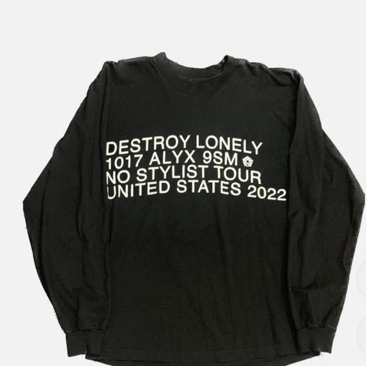 Destroy lonely x 1017 ALYX longsleeve tshirt... - Depop