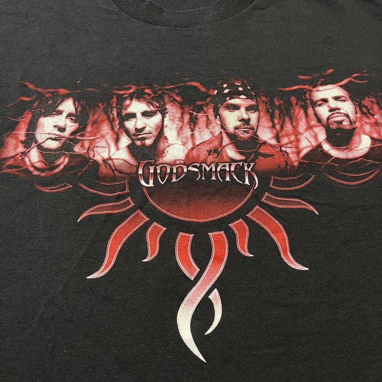 Vintage Y2k 00s Godsmack Band Tour Shirt Mens Size Depop