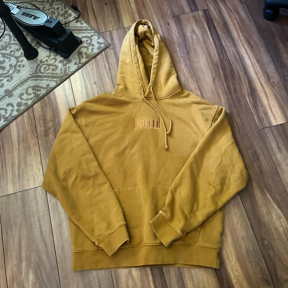 Kith clearance yellow hoodie