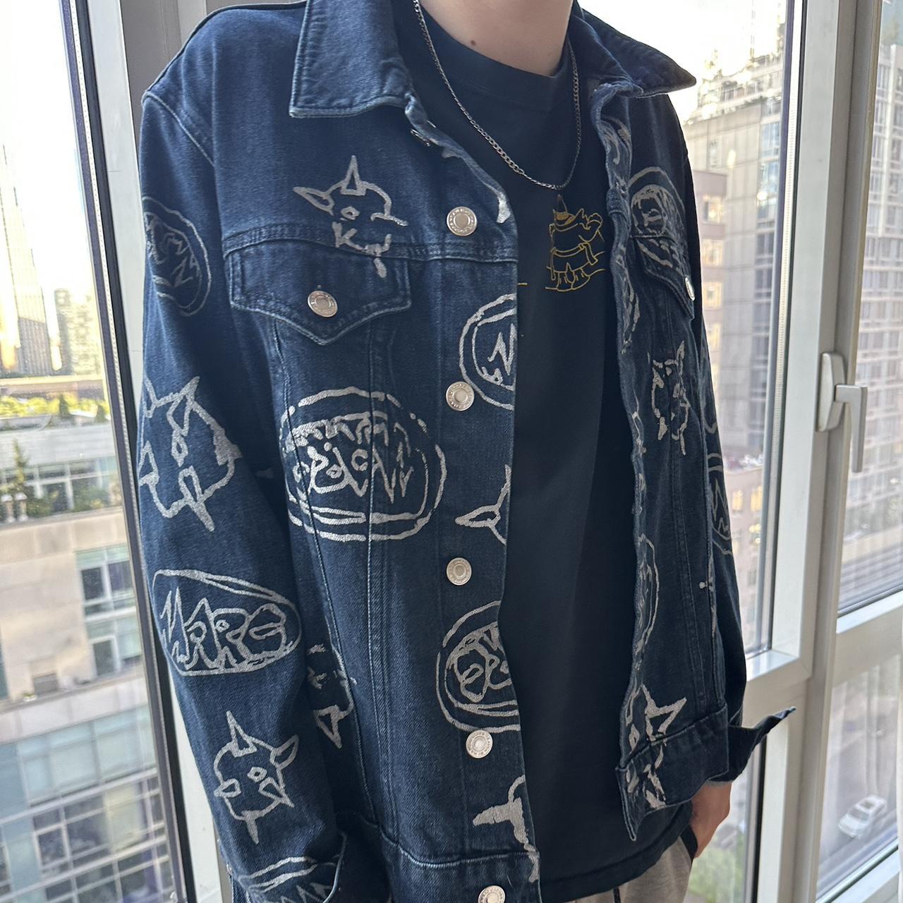 MARC JACOBS Embroidered denim jacket