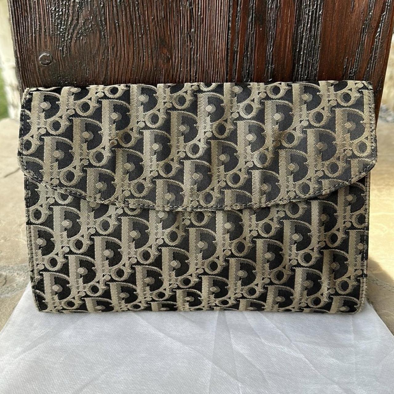 Vintage dior envelope discount clutch