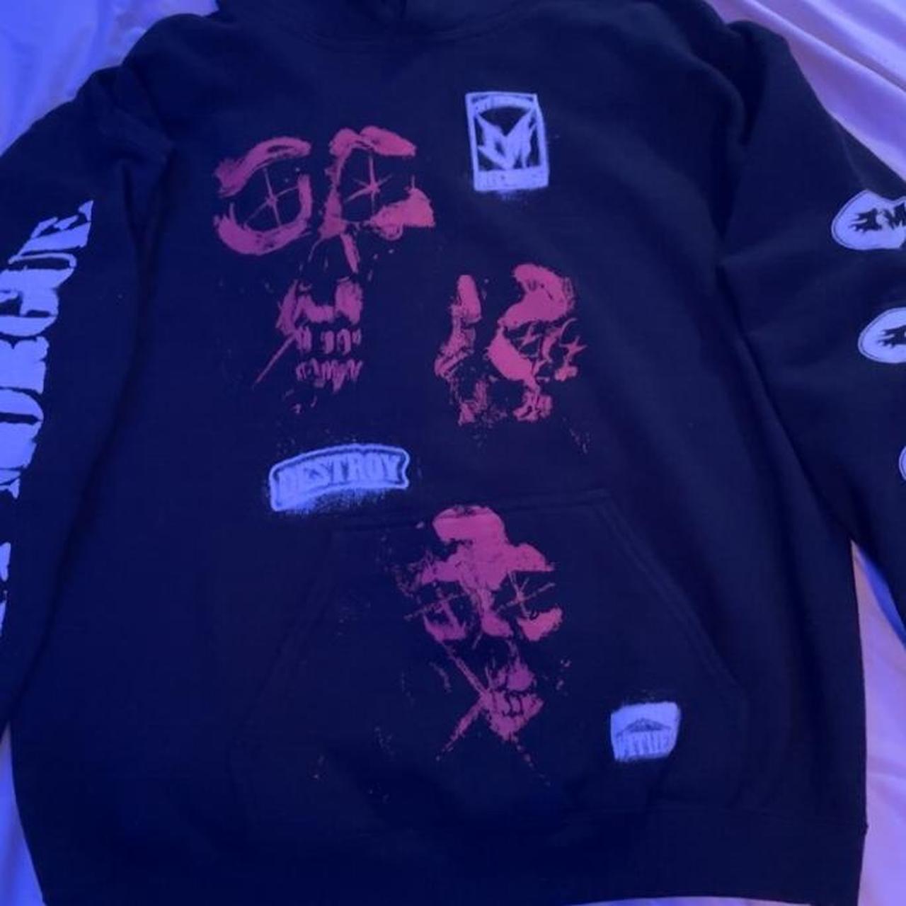 Paulie's skull hoodie hot sale