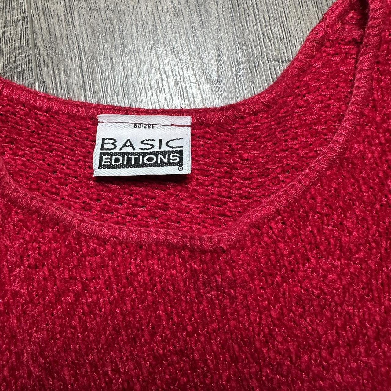 Basic Editions Women's Shirt - Red - M – Red Basi… - image 2