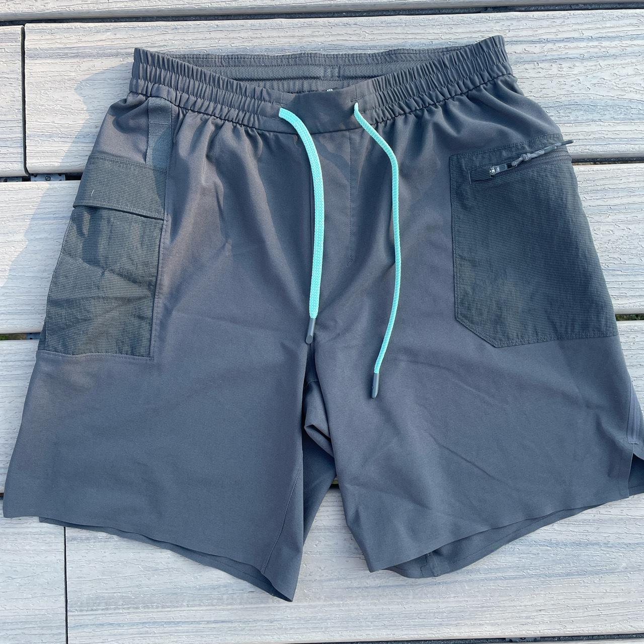 Lululemon shorts worn once - Depop