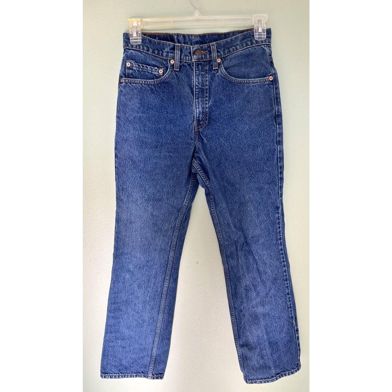 Levis 517 Jeans Mens Sz 31x31 Blue Bootcut Dark Wash... - Depop