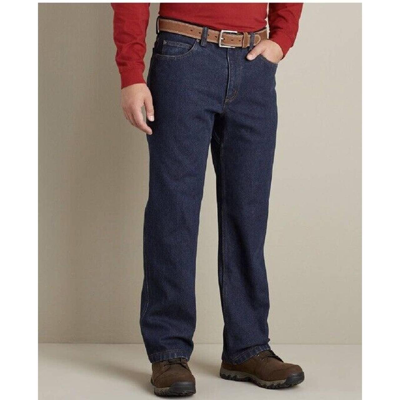 Duluth Trading Jeans Ballroom Relaxed Fit Blue