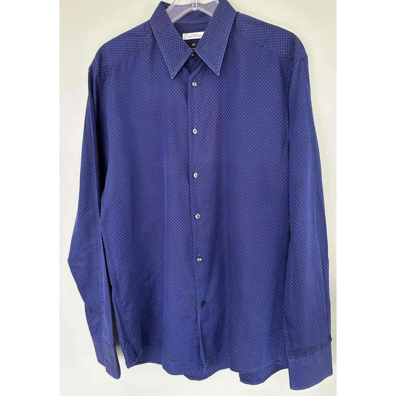 Versace Collection Mens Shirt Button Down Sz 42 16.5... - Depop