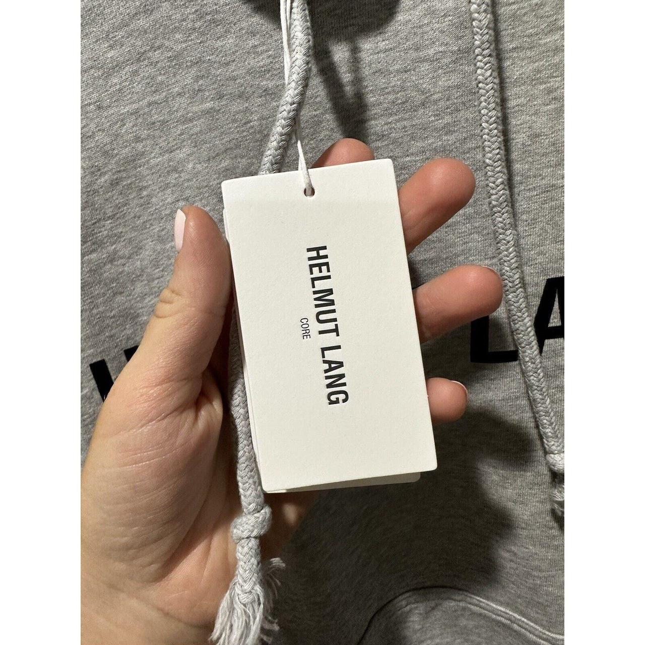 Helmut Lang Core Hoodie Logo Sweatshirt Size M VAPOR | Depop